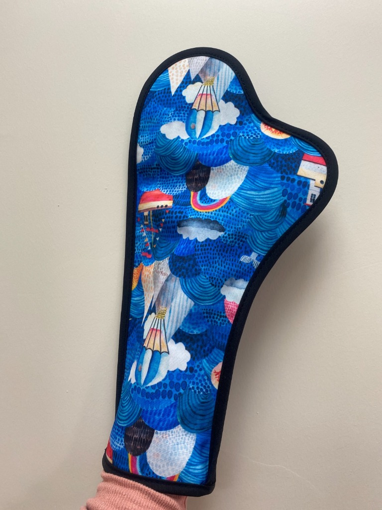 Veterinary Fingerless Lead Glove (Model 2 - Slit Mitt)